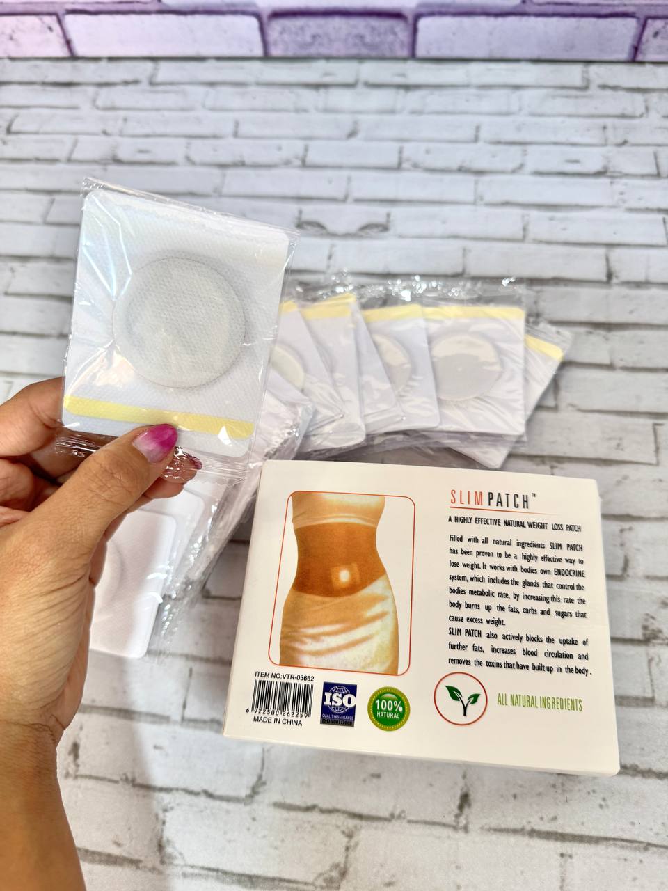 Vista 2 de Parches reductores corporales Slim Patch